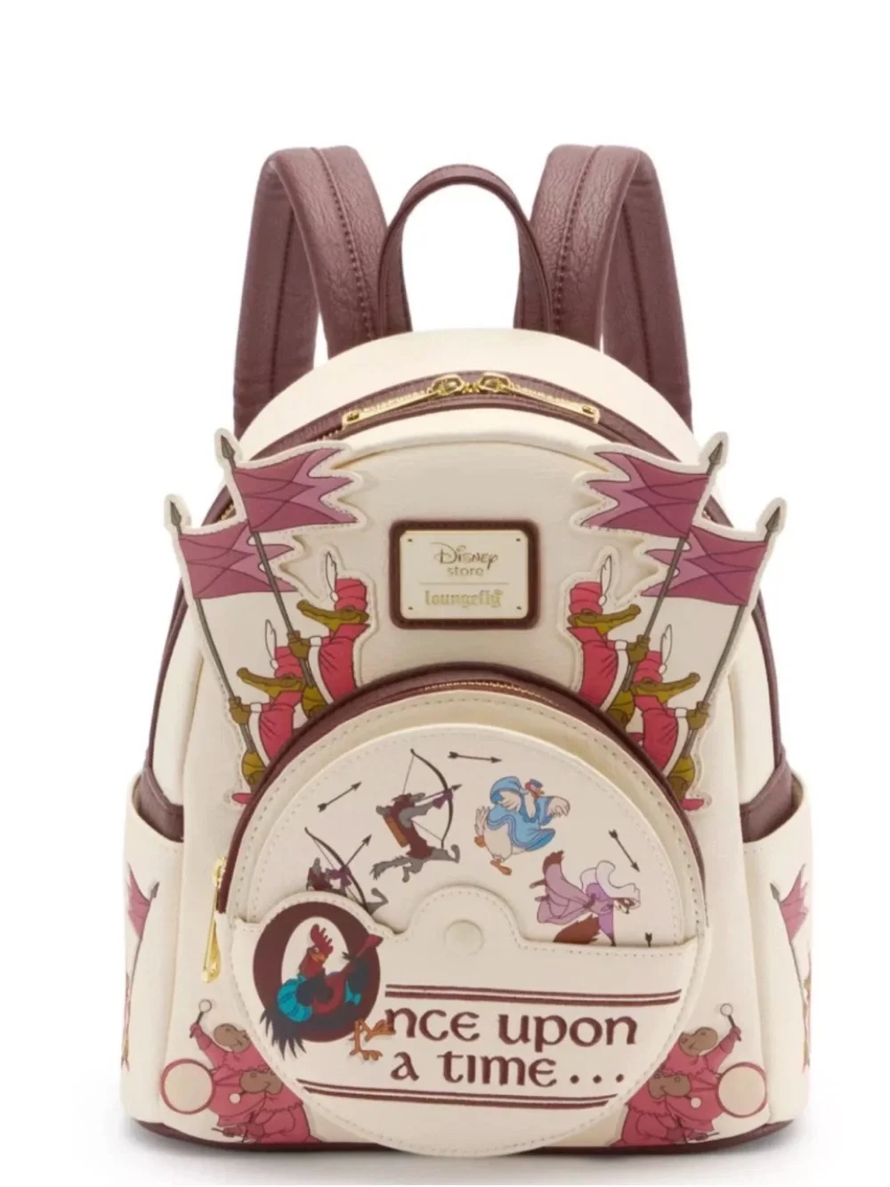 Loungefly Disney Store 'Once Upon a Time' Robin Hood Mini Backpack